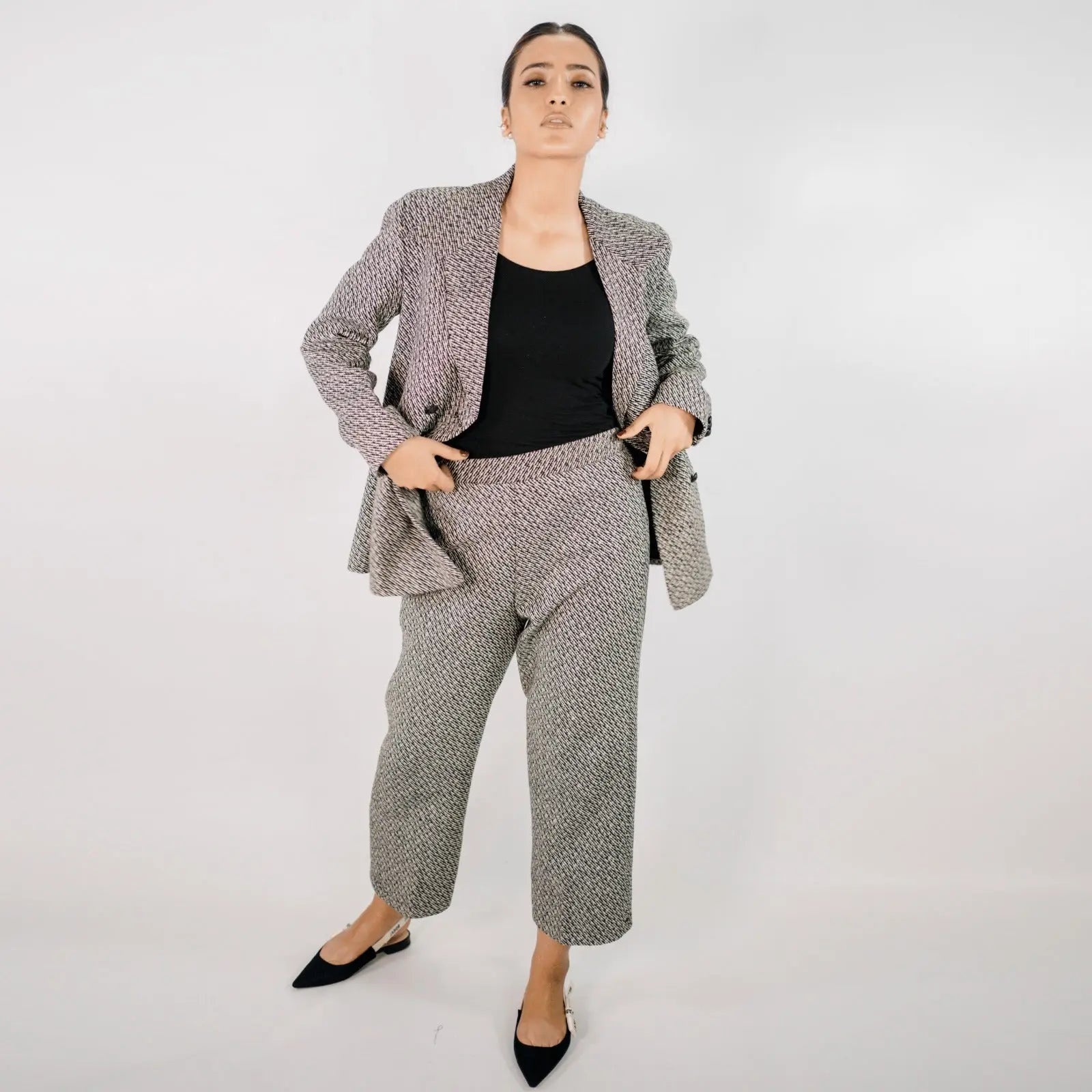 Silver Lining Power Suit Dehmar