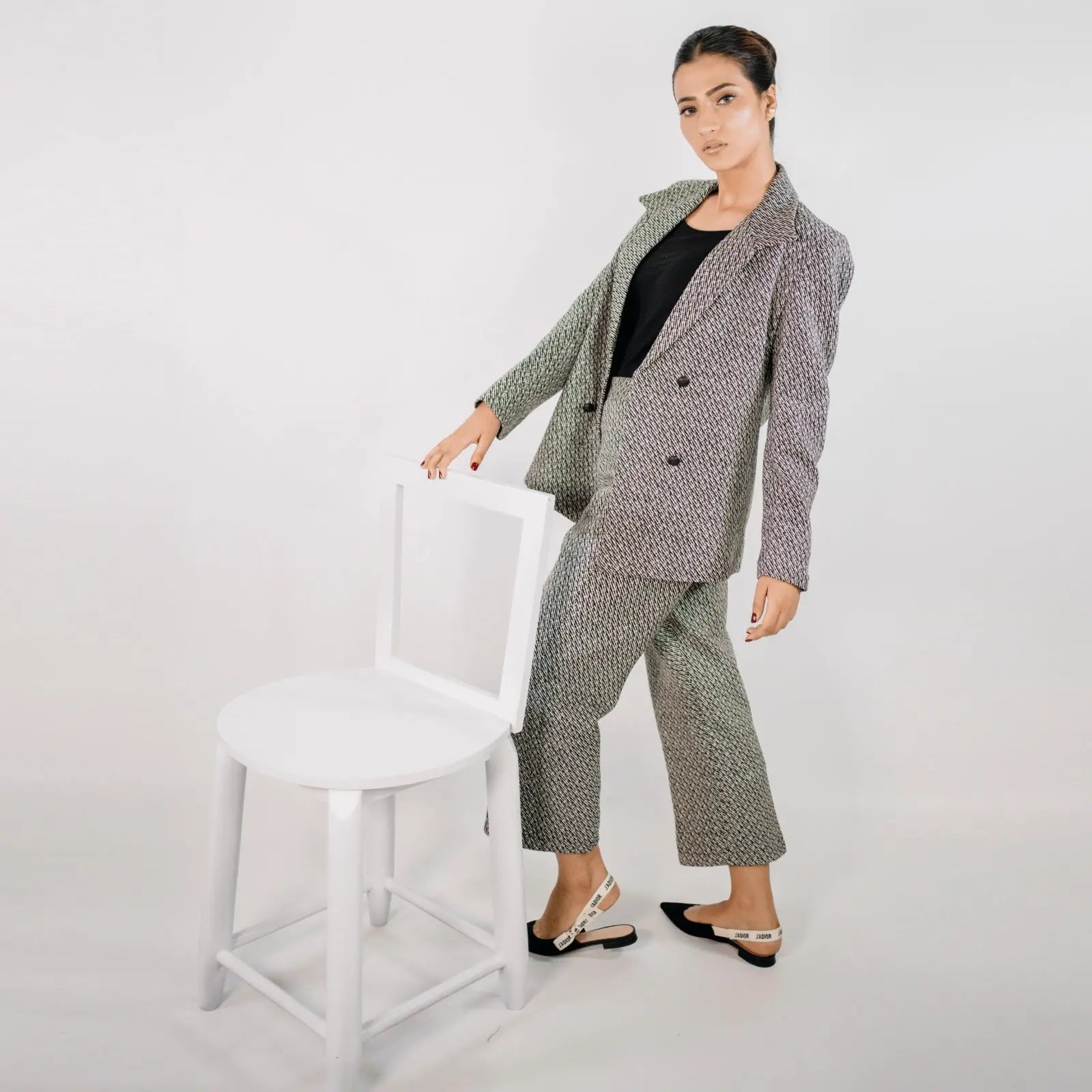 Silver Lining Power Suit Dehmar